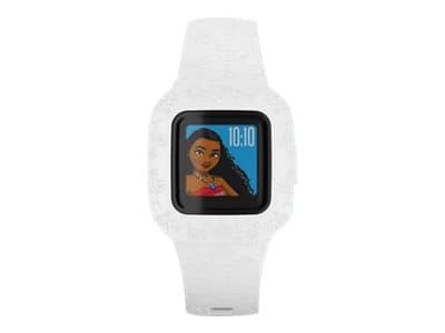 Garmin vivofit jr. 3 - Disney Princess - aktivitetspårare med band - silikon - vit - handledsstorlek: 130-175 mm - Bluetooth - 25 g