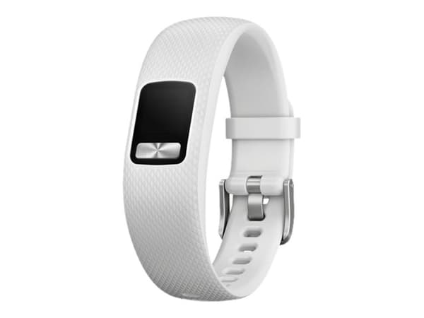 Garmin - Håndrem for håndleddbånd for aktivitetssporing - Small/Medium - hvit - for Garmin vívofit 4