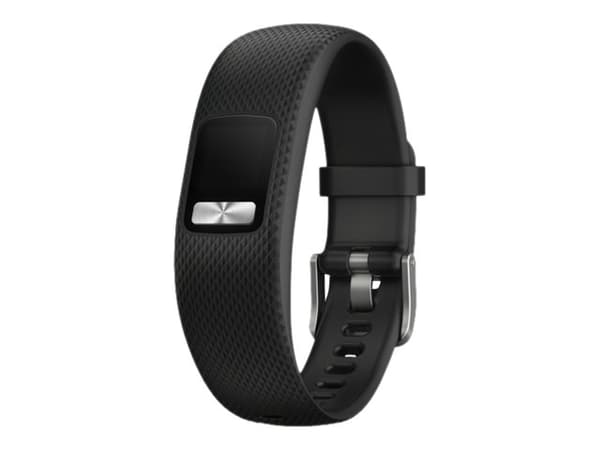 Garmin - Håndrem for håndleddbånd for aktivitetssporing - Small/Medium - svart - for Garmin vívofit 4