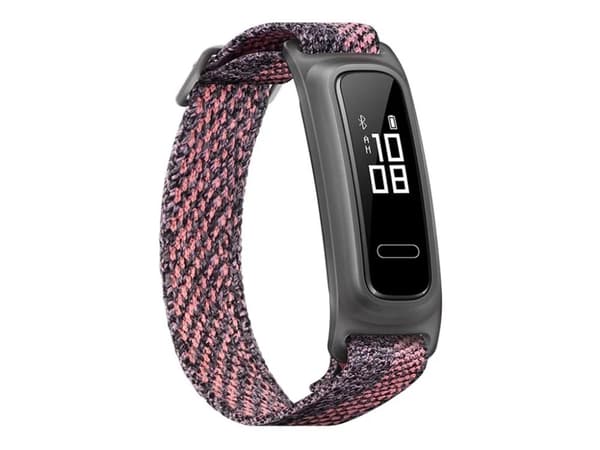 Huawei Band 4e - Aktivitetspårare med rem - PET - sakura coral - display 0.5" - monokrom - Bluetooth - 6 g
