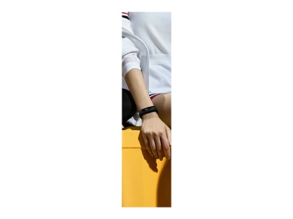 Huawei Band 4e - Svart - aktivitetssporer med stropp - PET - grafittsvart - display 0.5" - monokrom - Bluetooth - 6 g