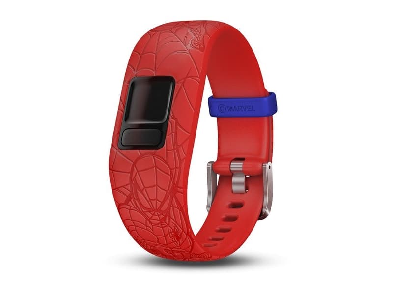 Garmin Marvel Spider-Man Red Band, Garmin, Röd, Silikon, vívofit jr. 2