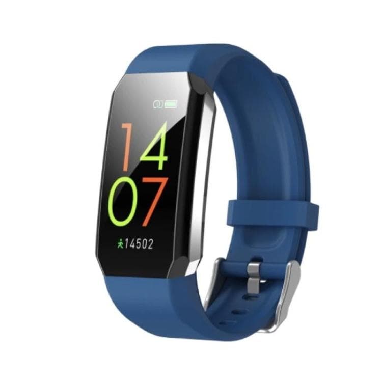 Aktivitetsarmband T10 - Vattentålig & Pulsmätare - Blå