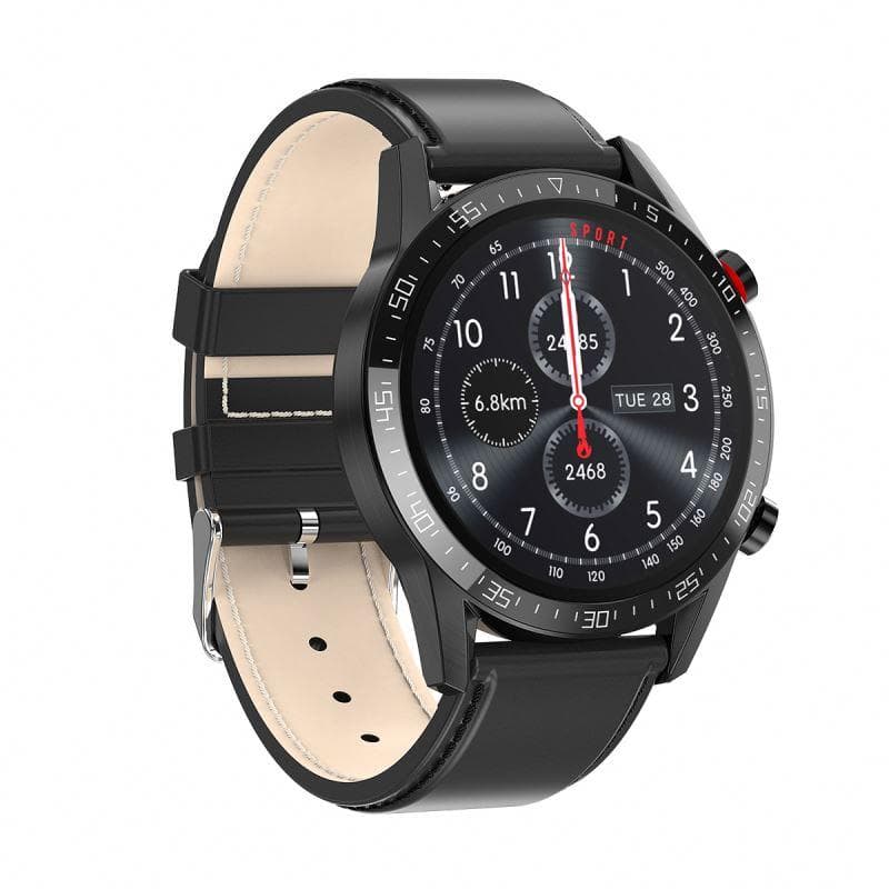 Sports Achieve Smart Watch - Svart läderimitation