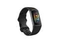 Miniatyrbild 5 av 5: Fitbit Charge 5 - Grafit rostfritt stål - aktivitetspårare med evighetsband - silikon - svart - handledsstorlek: 130-210 mm - display 1.04" - Bluetoo