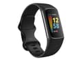Miniatyrbild 1 av 5: Fitbit Charge 5 - Grafit rostfritt stål - aktivitetspårare med evighetsband - silikon - svart - handledsstorlek: 130-210 mm - display 1.04" - Bluetoo