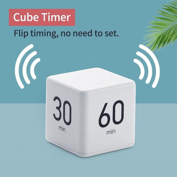 Timer Digital Display Timer Countdown Alarm 15-20-30-60 Minutes
