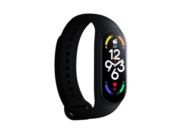 Xiaomi Mi Band 7 - Aktivitetspårare med rem - TPU - svart - handledsstorlek: 160-224 mm - display 1.62" - Bluetooth - 13.5 g