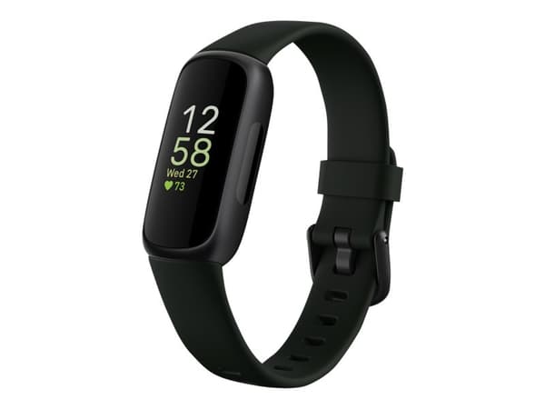 Fitbit Inspire 3 - Svart - aktivitetspårare med band - silikon - midnight zen - handledsstorlek: upp till 221 mm - Bluetooth