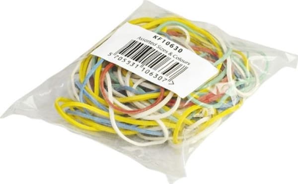Q-CONNECT KF10630, Blandade färger, Polypåse, 25 g, Thailand