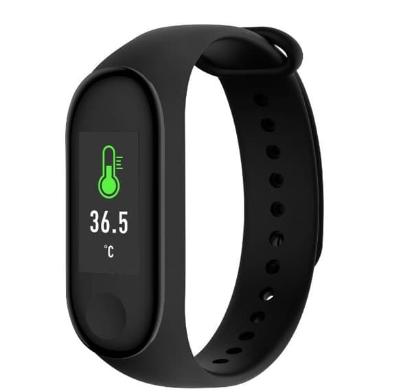 Fitnessband med hjärtfrekvens-monitor, Denver BFH-242