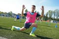 Pikkukuva 2 / 3: YakimaSport Sports jalkapallomerkintä vaaleanpunainen, merkintä Lapsi