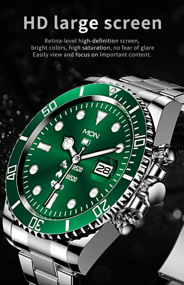 Smartwatch / Träningsklocka AW12 Grön