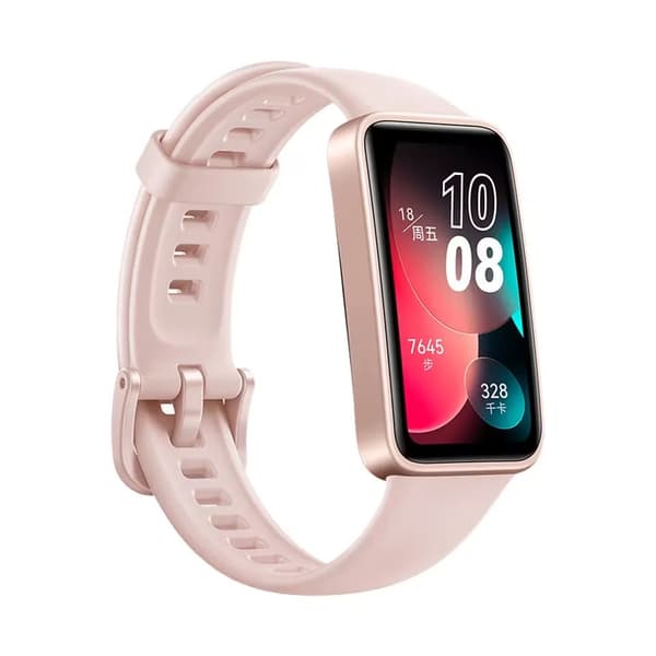 Huawei | Band 8 - Aktivitetsmåler med stropp - håndleddsstørrelse: 120-190 mm - Rosa