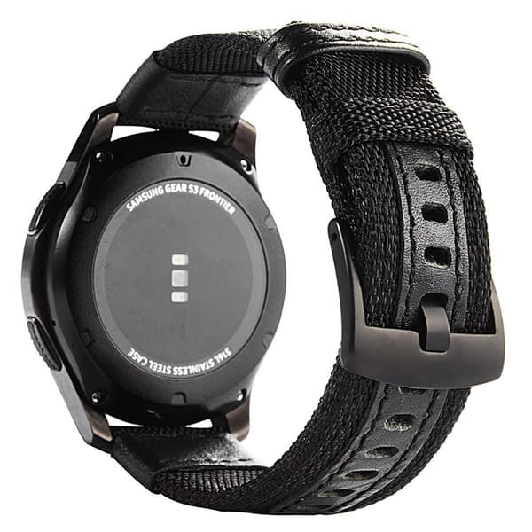 Bekväma Nylonarmband - Samsung Galaxy Watch S3 Frontier
