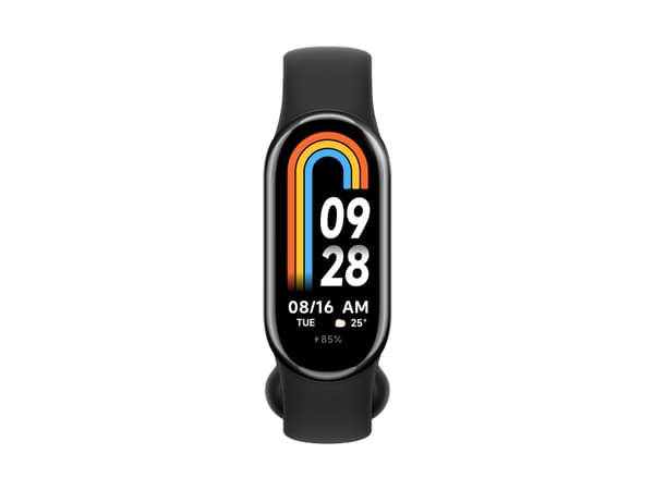 Xiaomi Smart Band 8, Klipsillä kiinnitettävä/rannekeaktiivisuusmittari, 4,11 cm (1.62"), AMOLED, Musta, Grafiitti