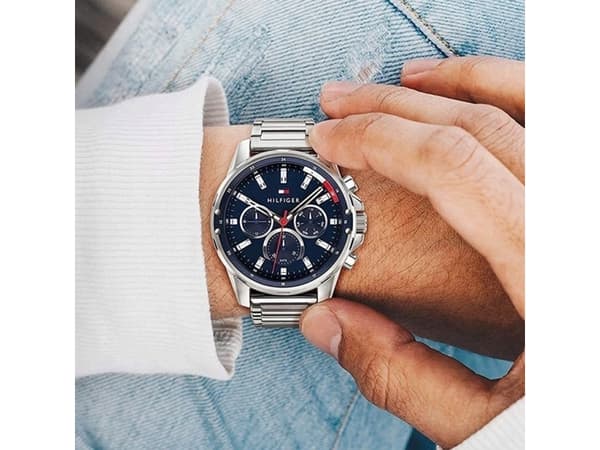Zegarek Tommy Hilfiger ZEGAREK MĘSKI TOMMY HILFIGER 1791788 MASON (zf035b)