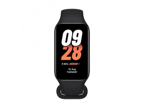 Xiaomi Smart Band 8 Active - Aktivitetssporer med bånd - TPU - svart - håndleddstørrelse: 135-215 mm - display 1.47" - Bluetooth - 14.9 g