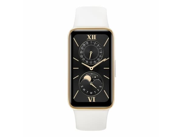 Huawei Band 9 - Aktiivisuusseuranta hihnalla - fluoroelastomeeri - ranteen koko: 120-190 mm - näyttö 1.47" - Wi-Fi, Bluetooth - 14 g - valkoinen - va