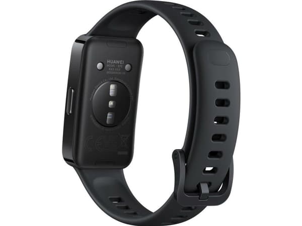 Huawei - Aktiivisuusseuranta hihnalla - fluoroelastomeeri - ranteen koko: 130-210 mm - näyttö 1.47" - Wi-Fi, Bluetooth - 14 g - tähti musta