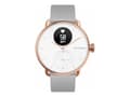 Miniatyrbilde 3 av 5: Withings ScanWatch - 38 mm - rosagull - aktivitetssporer med bånd - silikon - grå - monokrom - Bluetooth - 58 g
