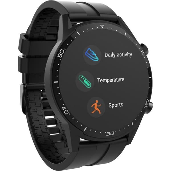 Prixton Smart klocka för Unisex vuxna SWB26T Solid Black One Size