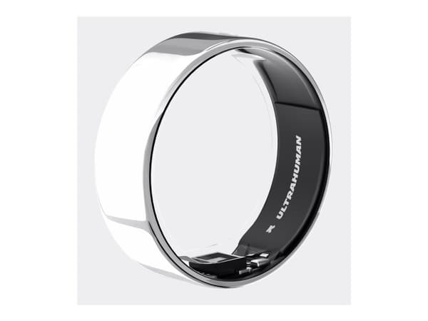 Ultrahuman Ring Air - 9 - smart ring - Bluetooth - 3 g - Romsølv