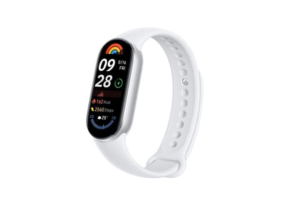 Xiaomi Smart Band 9 - Aktivitetspårare med rem - TPU - glaciärsilver - handledsstorlek: 135-210 mm - display 1.62" - Bluetooth - 15.8 g