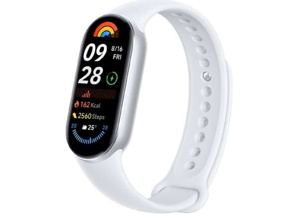Xiaomi Smart Band 9 - Aktivitetspårare med rem - TPU - glaciärsilver - handledsstorlek: 135-210 mm - display 1.62" - Bluetooth - 15.8 g