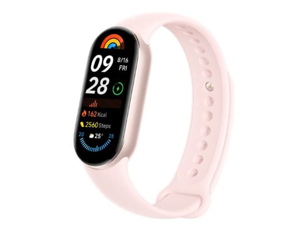 Xiaomi Smart Band 9 - Aktivitetssporer med stropp - TPU - mystisk rose - håndleddstørrelse: 135-210 mm - display 1.62" - Bluetooth - 15.8 g Rosa