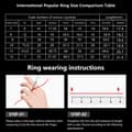 Miniatyrbild 8 av 8: Smart Ring Bluetooth Finger Health Tracker 18,2 mm Inre Diameter