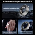 Miniatyrbild 2 av 8: Smart Ring Bluetooth Finger Health Tracker 18,2 mm Inre Diameter
