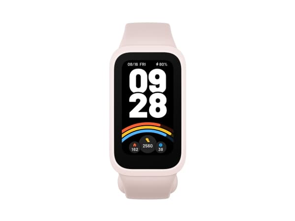 Xiaomi Smart Band 9 Active - Aktivitetssporer med stropp - TPU - håndleddstørrelse: 135-215 mm - display 1.47" - Bluetooth - 16.5 g - rosa
