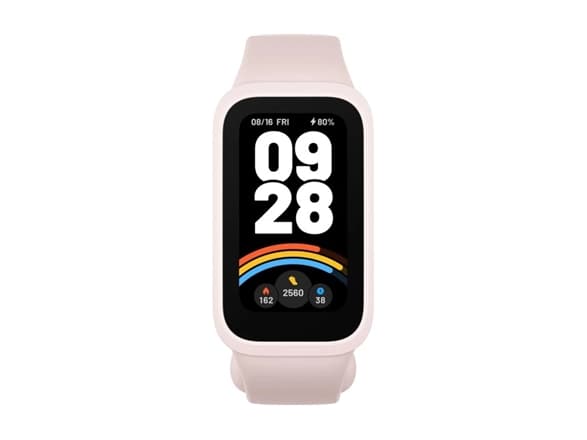 Xiaomi Smart Band 9 Active - Aktivitetssporer med stropp - TPU - håndleddstørrelse: 135-215 mm - display 1.47" - Bluetooth - 16.5 g - rosa