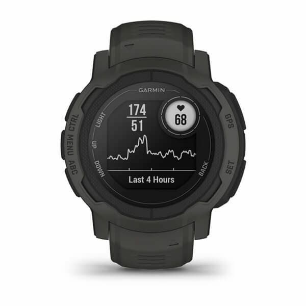 Smartklocka GARMIN Instinct 2 45 mm 0,9" Svart Grafit Mörkgrå