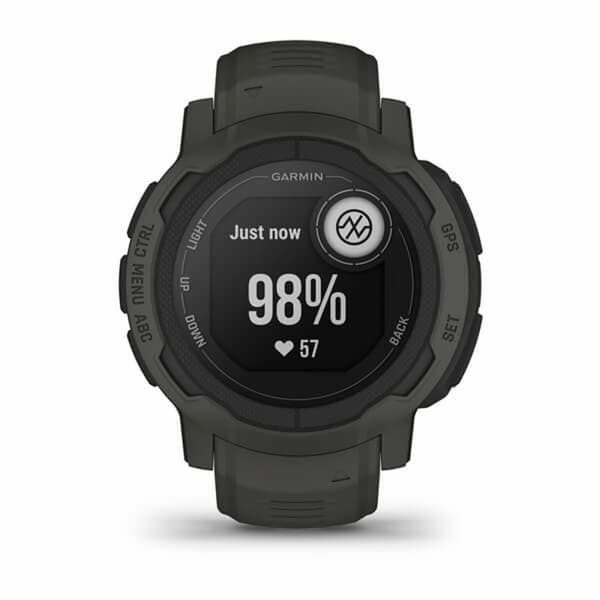 Smartklocka GARMIN Instinct 2 45 mm 0,9" Svart Grafit Mörkgrå