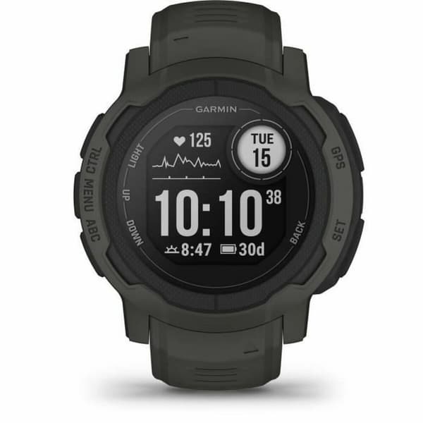 Smartklocka GARMIN Instinct 2 45 mm 0,9" Svart Grafit Mörkgrå