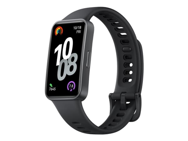 Huawei Band 10, ranteen aktiivisuusmittari, 3,73 cm (1,47"), AMOLED, musta