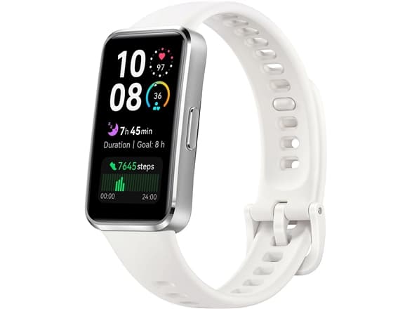 Huawei Band 10 - Alumiiniseos - aktiivisuudenseuranta hihnalla - fluoroelastomeeri - ranteen koko: 120-190 mm - näyttö 1.47" - Bluetooth - 15 g - val