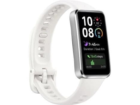 Huawei Band 10 - Alumiiniseos - aktiivisuudenseuranta hihnalla - fluoroelastomeeri - ranteen koko: 120-190 mm - näyttö 1.47" - Bluetooth - 15 g - val