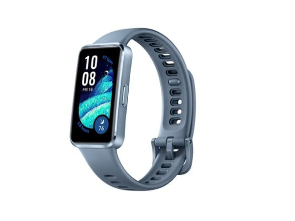 Huawei Band 10 - Alumiiniseos - aktiivisuudenseuranta hihnalla - fluoroelastomeeri - ranteen koko: 120-190 mm - näyttö 1.47" - Bluetooth - 15 g - sin