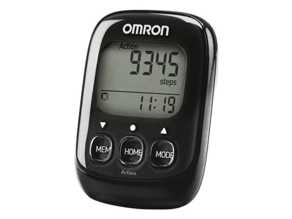 OMRON askelmittari Walking style IV, musta