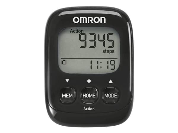 OMRON askelmittari Walking style IV, musta