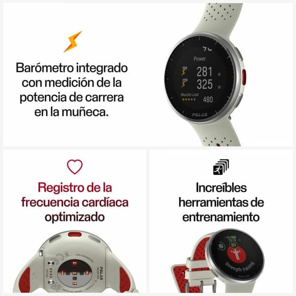 Smartklokke Polar 1,2"