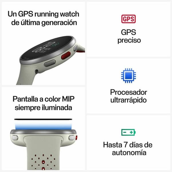 Smartklokke Polar 1,2"