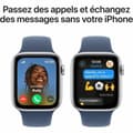 Miniatyrbillede 3 af 5: Smartwatch Apple Watch SE Blå Sølvfarvet Ø 44 mm