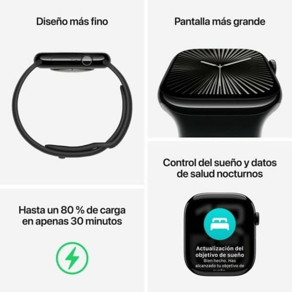 Älykello Apple Watch 10 1,65" Titaani