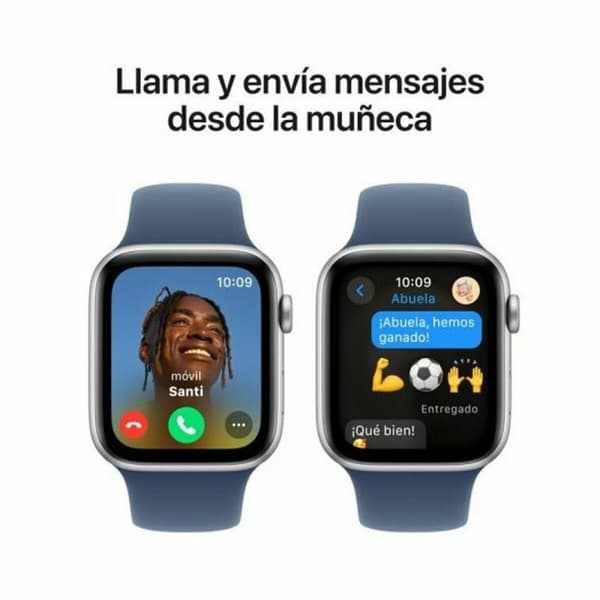 Smartklocka Apple Watch SE 1,78" Blå Silvrig Ø 44 mm