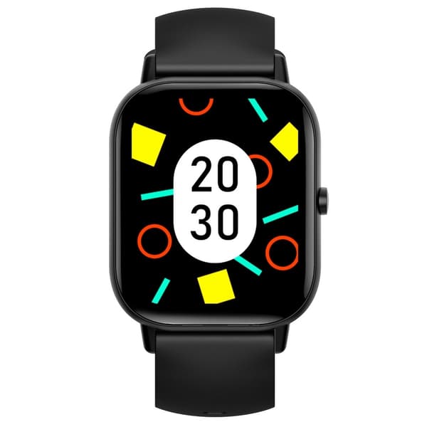 SmartKlocka 2,01" Stor skärm Hälsomonitor Sport Bluetooth Smartwatch - Svart