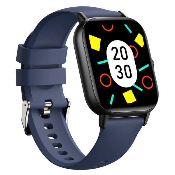 SmartKlocka 2,01" Stor skärm Hälsomonitor Sport Bluetooth Smartwatch - Blå